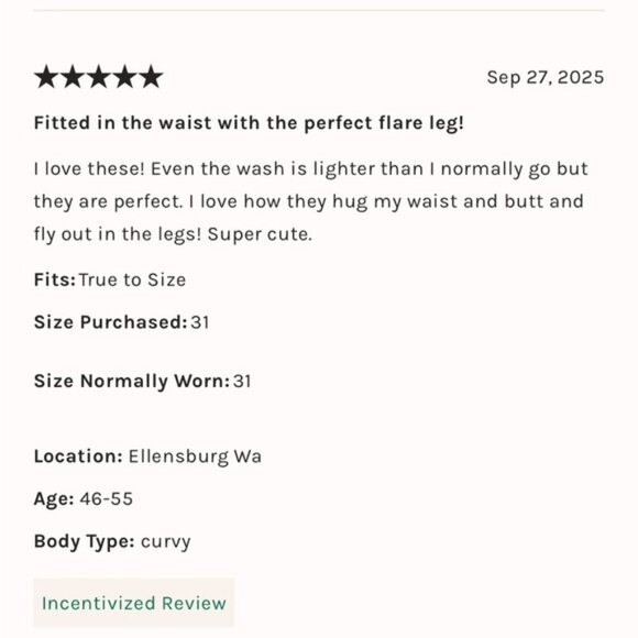 Free People We The Free Eden High Slouchy Flare Jeans Size 28 - Picture 14 of 16